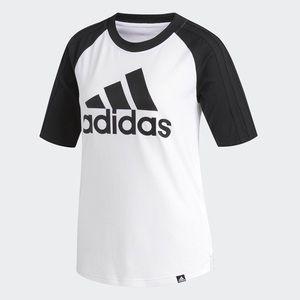 Adidas Badge of Sport Baseball Tee XL NWT